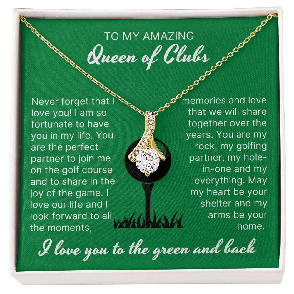 My Hole-In-One - Alluring Beauty Necklace For Lady Golfer