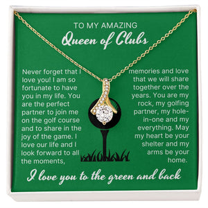 My Hole-In-One - Alluring Beauty Necklace For Lady Golfer