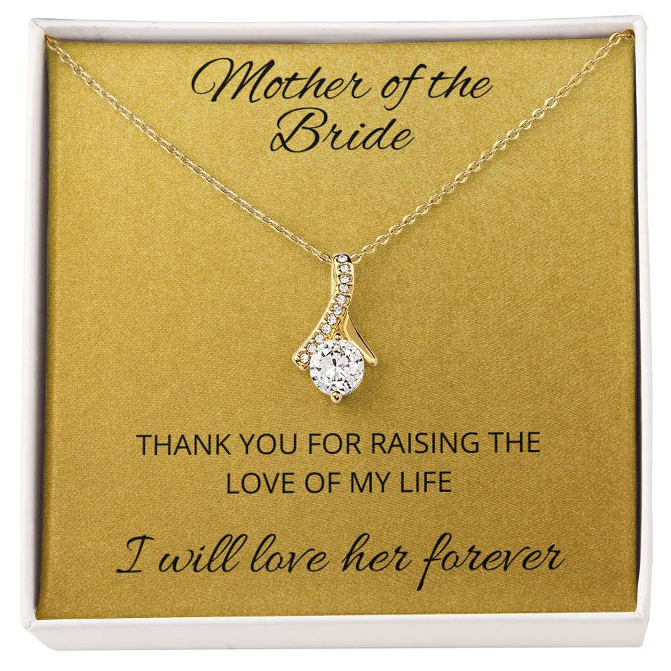 Mother of the Bride From Groom Alluring Beauty Necklace