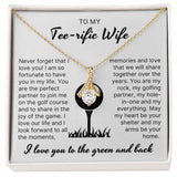 Perfect Partner - Alluring Beauty Necklace For Golfer Wife