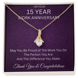 15 Year Work Anniversary Gift Alluring Beauty Necklace