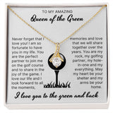 You Are My Rock - Alluring Beauty Necklace For Lady Golfer