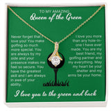 Love You To The Green And Back - Alluring Beauty Necklace For Lady Golfer