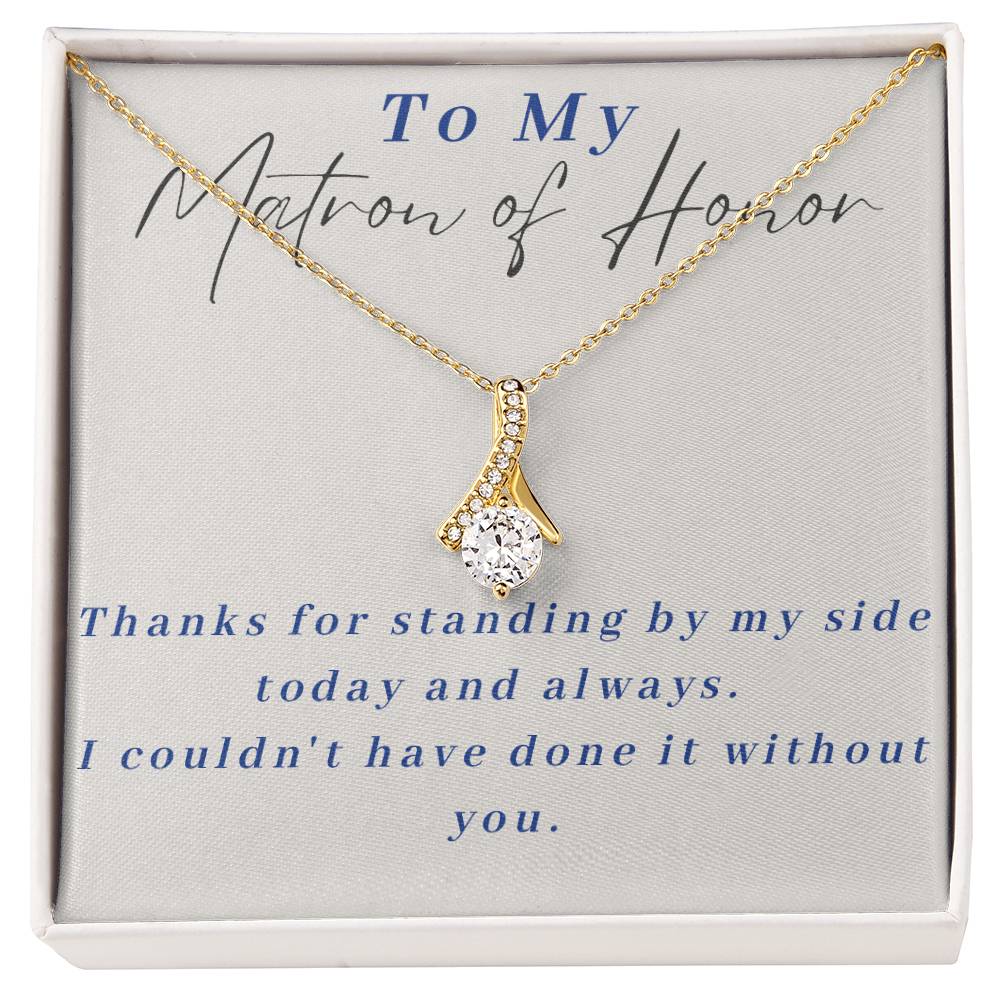 Matron of Honor Alluring Beauty Necklace