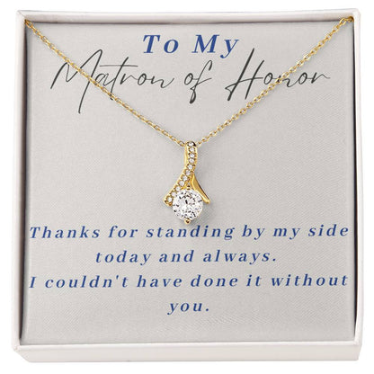 Matron of Honor Alluring Beauty Necklace