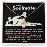 To My Soulmate - Alluring Beauty Necklace - Booty Grabbin' - Black Card