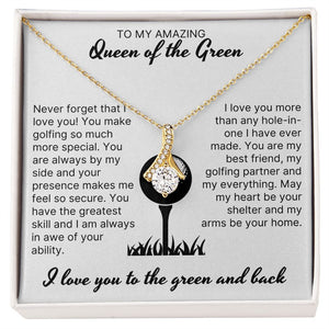 You Are My Everything - Alluring Beauty Necklace For Lady Golfer