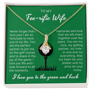 Loving Our Life - Alluring Beauty Necklace For Golfer Wife
