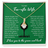 Loving Our Life - Alluring Beauty Necklace For Golfer Wife
