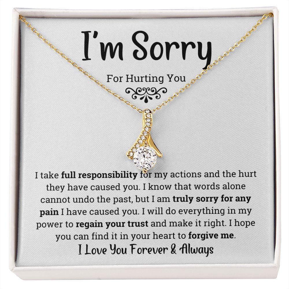 I'm Sorry for Hurting You- Alluring Beauty Necklace