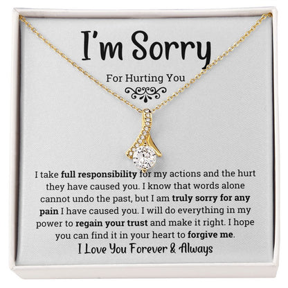 I'm Sorry for Hurting You- Alluring Beauty Necklace