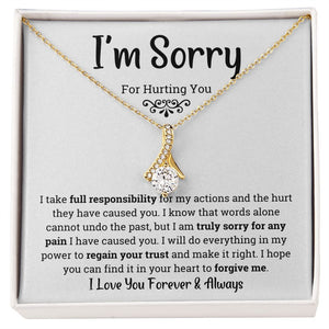 I'm Sorry for Hurting You- Alluring Beauty Necklace