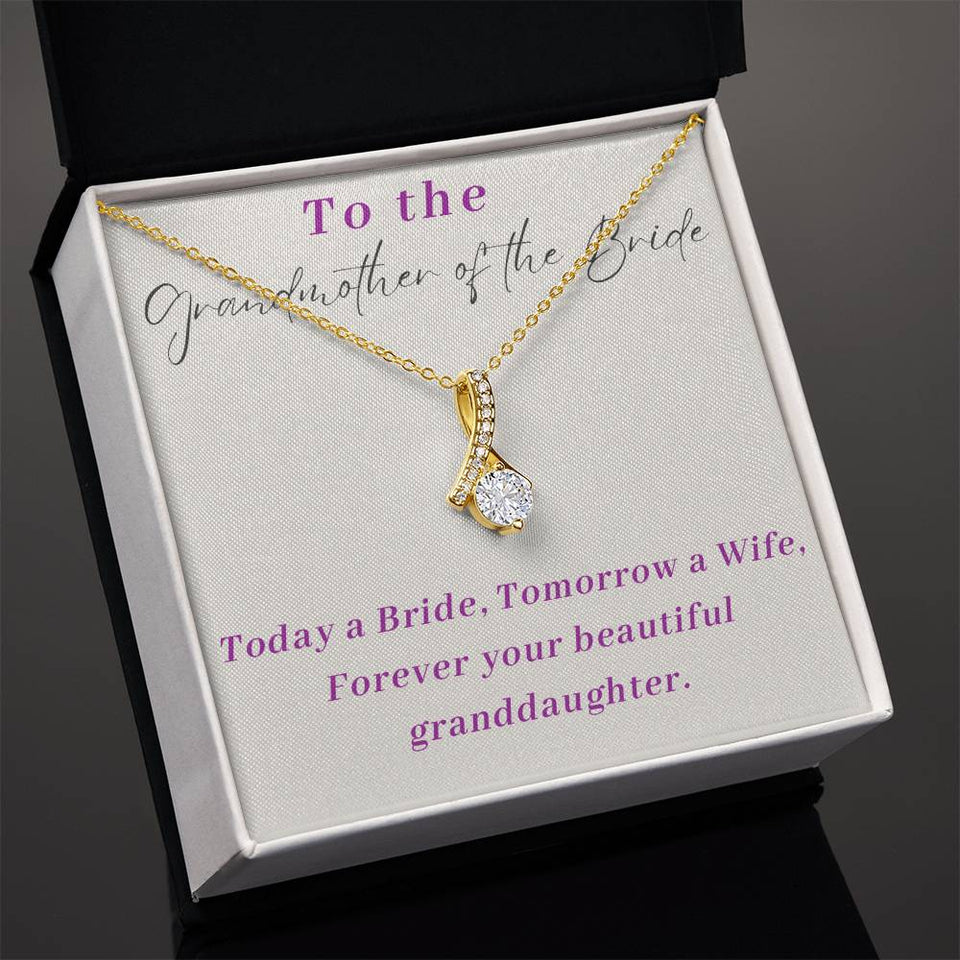 Grandmother of The Bride Alluring Beauty Necklace