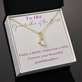 Grandmother of The Bride Alluring Beauty Necklace