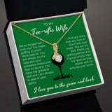 Always By My Side - Alluring Beauty Necklace For Golfer Wife