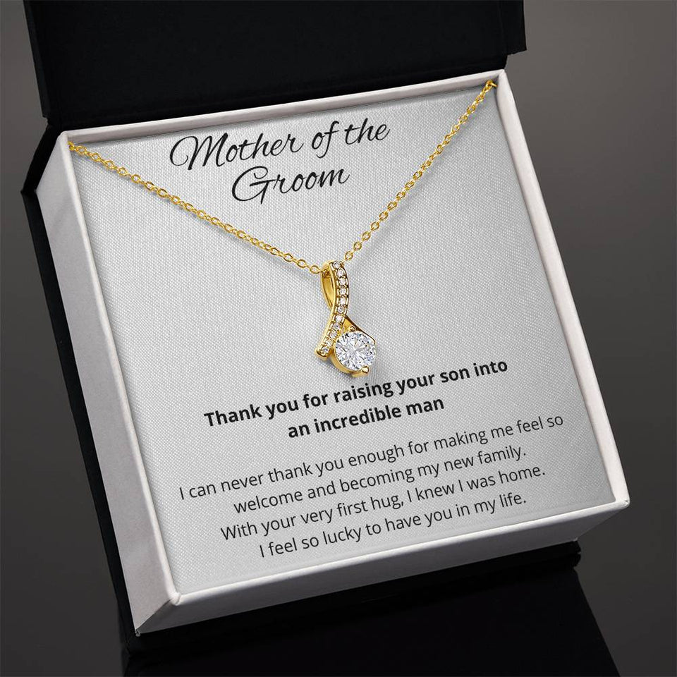 Mother of the Groom From Bride Alluring Beauty Necklace