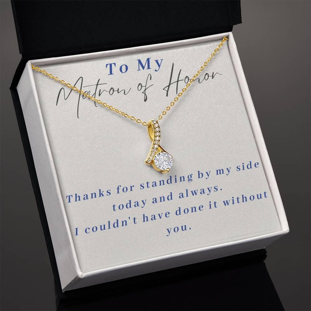 Matron of Honor Alluring Beauty Necklace