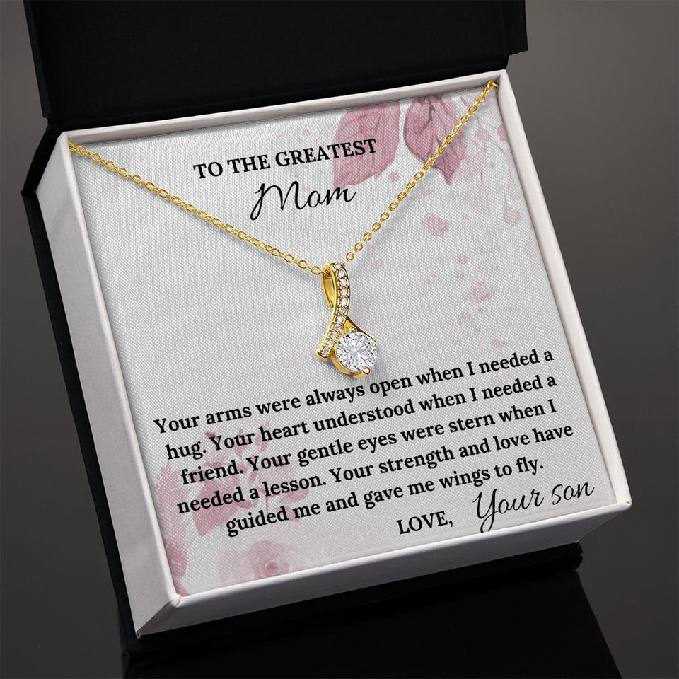 You Gave Me Wings To Fly - Alluring Beauty Necklace For Mom