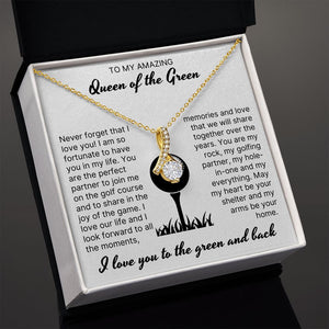 You Are My Rock - Alluring Beauty Necklace For Lady Golfer