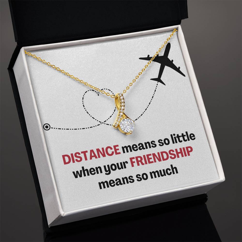 Distance Friendship Alluring Beauty Necklace
