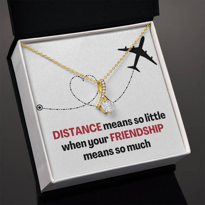 Distance Friendship Alluring Beauty Necklace