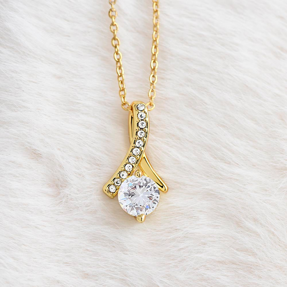 I Love You Mom I Really Do Alluring Beauty Necklace