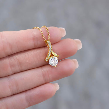 Future Wife Necklace - Beautiful Wife Gift My Last Everything, Necklace for Girlfriend, Alluring Beauty Necklace