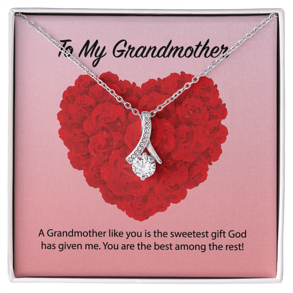To My Grandmother Alluring Beauty Necklace