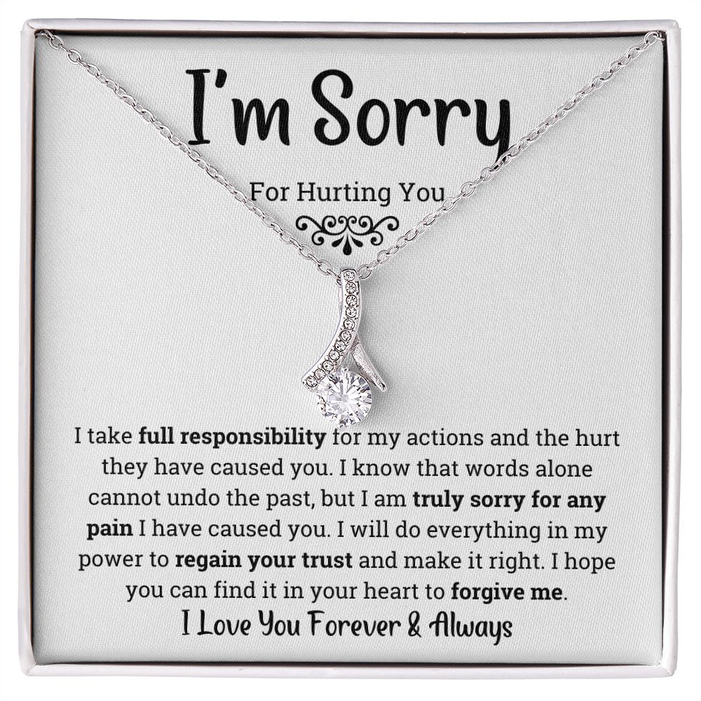 I'm Sorry for Hurting You- Alluring Beauty Necklace