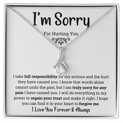 I'm Sorry for Hurting You- Alluring Beauty Necklace