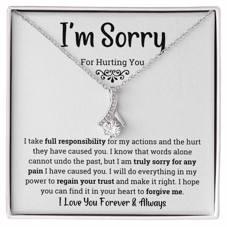 I'm Sorry for Hurting You- Alluring Beauty Necklace