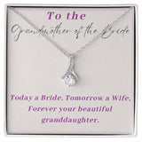 Grandmother of The Bride Alluring Beauty Necklace