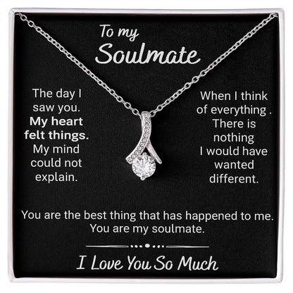 To My Soulmate | I Love You So Much | Alluring Beauty Necklace