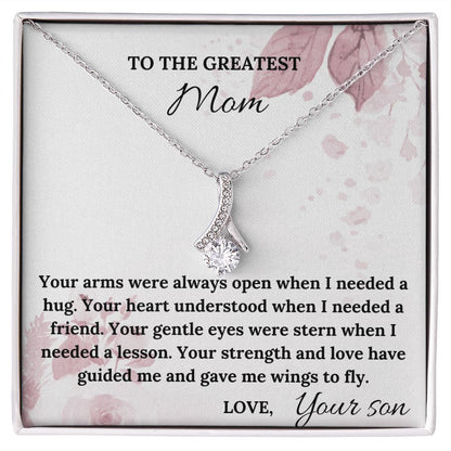 You Gave Me Wings To Fly - Alluring Beauty Necklace For Mom