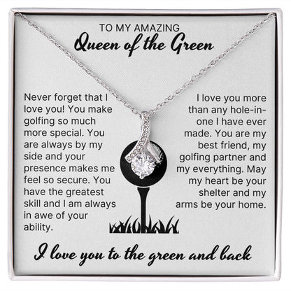 You Are My Everything - Alluring Beauty Necklace For Lady Golfer