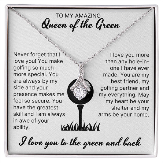 You Are My Everything - Alluring Beauty Necklace For Lady Golfer