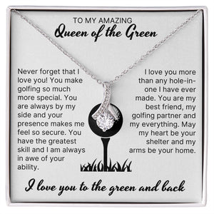 You Are My Everything - Alluring Beauty Necklace For Lady Golfer