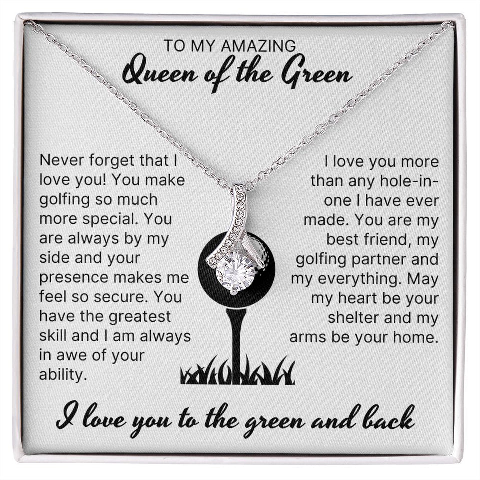 You Are My Everything - Alluring Beauty Necklace For Lady Golfer