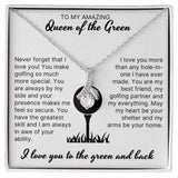 You Are My Everything - Alluring Beauty Necklace For Lady Golfer