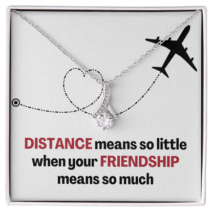 Distance Friendship Alluring Beauty Necklace