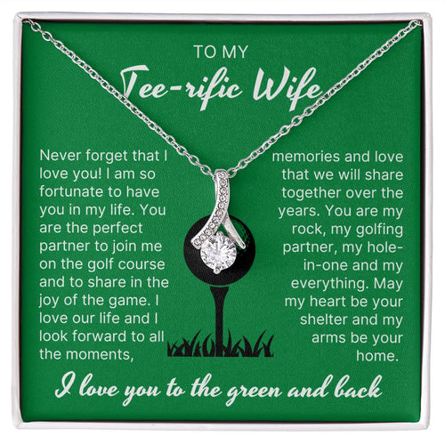 Loving Our Life - Alluring Beauty Necklace For Golfer Wife
