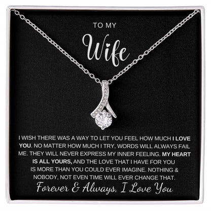Wife Alluring Necklace- My Heart is yours