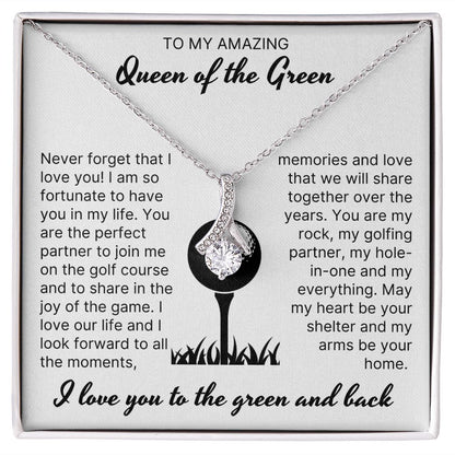 You Are My Rock - Alluring Beauty Necklace For Lady Golfer
