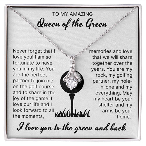 You Are My Rock - Alluring Beauty Necklace For Lady Golfer