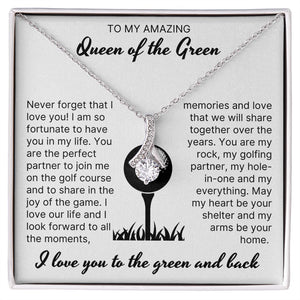 You Are My Rock - Alluring Beauty Necklace For Lady Golfer