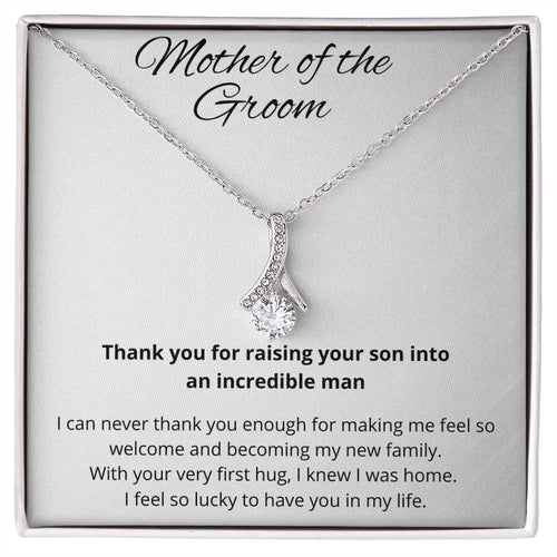 Mother of the Groom From Bride Alluring Beauty Necklace