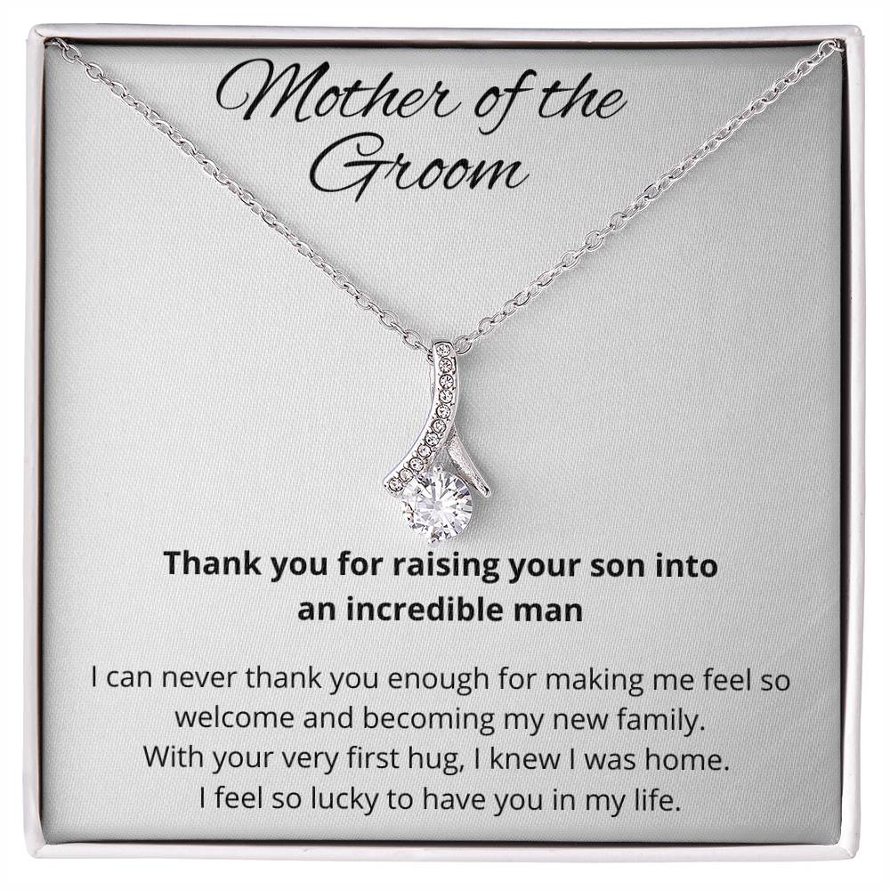 Mother of the Groom From Bride Alluring Beauty Necklace