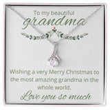 Grandma Christmas Alluring Beauty Necklace