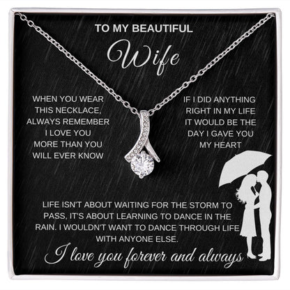 [ALMOST SOLD OUT]- Wife Alluring Necklace- Dance in the rain