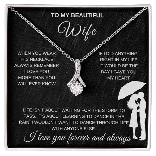 [ALMOST SOLD OUT]- Wife Alluring Necklace- Dance in the rain